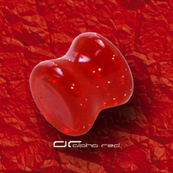 &raquo;&raquo;&raquo; GLAS PLUG OHR PIERCING rot 3493