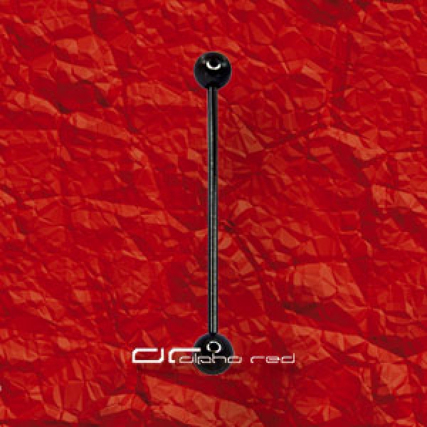 &raquo;&raquo;&raquo; INDUSTRIAL BARBELL OHR PIERCING TITAN schwarz 2649
