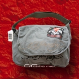 ��� ED HARDY VINTAGE BAG SKULL grau 4587