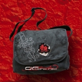 ��� ED HARDY VINTAGE BAG ROSES dunkelgrau 4591
