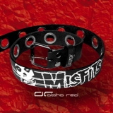 MISFITS LEDER G�RTEL MIT RIESEN�SEN schwarz 7011