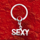 ��� KLEMMKUGELRING PIERCING KRISTALL - SEXY - rot 5775