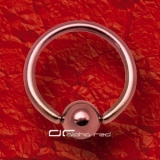 ��� BCR PIERCING TITAN KLEMMKUGELRING rosa 389