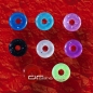 Preview: »»» 7er SET  UV GLITTER DONUT RUND FÜR ZUNGENPIERCING 8293