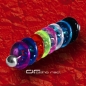 Preview: »»» 7er SET  UV GLITTER DONUT RUND FÜR ZUNGENPIERCING 8293