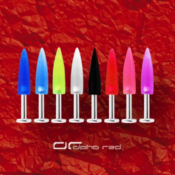»»» 8er SET MONSTER SPIKE LIPPENPIERCING LABRET 8445