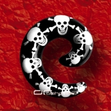 »»» SKULL & BONES ACRYL SPIRALE EXPANDER schwarz weiß 2684