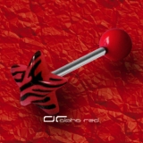 »»» ZEBRA SHAPE ZUNGENPIERCING STERN rot 2932