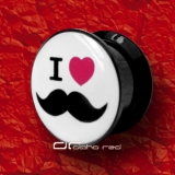 »»» BLACK ACRYL PLUG SCHWARZ - I LOVE BEARD - BART 3393