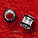 »»» OHR TUNNEL ACRYL GLAS PIERCING klar 4656
