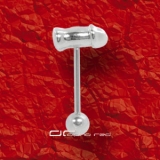 »»» EROTIC STAHL PENIS PIERCING ZUNGENPIERCING 2882