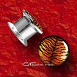 STAHL PLUG OHR PIERCING TIGER 6-12 mm 1053