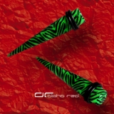 »»» ZEBRA EXPANDER DEHNUNGSSTAB PIERCING grün 1650