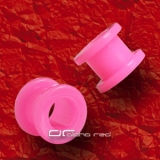 NEON ACRYL FLESH TUNNEL OHR PIERCING pink 3-20 mm 2340