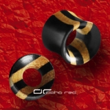 STRIPE WOOD SADDLE TUNNEL OHR PIERCING HOLZ 5-16 mm 1489