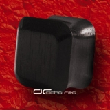HOLZ EBONY SQUARE PLUG OHRPIERCING 6-25mm 1546