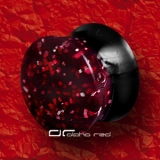 GLITTER SADDLE PLUG OHRPIERCING 6-16mm schwarz rot 1635