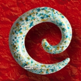 EXPANDER SPIRALE OHRPIERCING 3-10mm türkis 1874