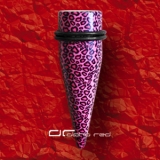 LEO GIANT EXPANDER TAPER OHRPIERCING 12-25 mm pink 3312