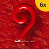 »»» 6er DEHNUNGSSET NEON ACRYL SERPENTINE EXPANDER OHR PIERCING rot 2-6 mm 8434